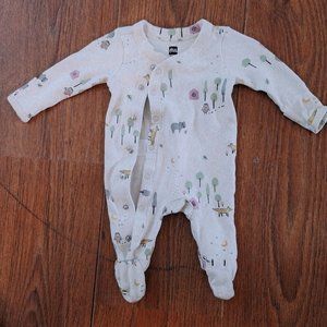Tea Collection Onsie Newborn Romper animals